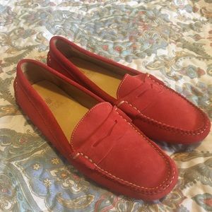 Peter Millar Suede Driving Loafers